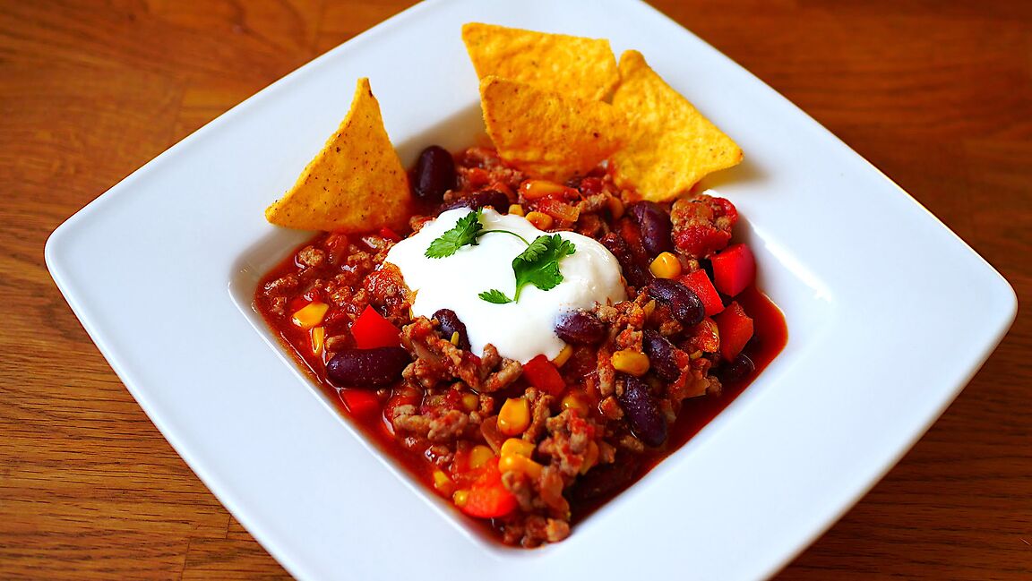 Meksykańskie Chili Con Carne z Wieprzowiną Meksykańskie Chili Con Carne z Wieprzowiną